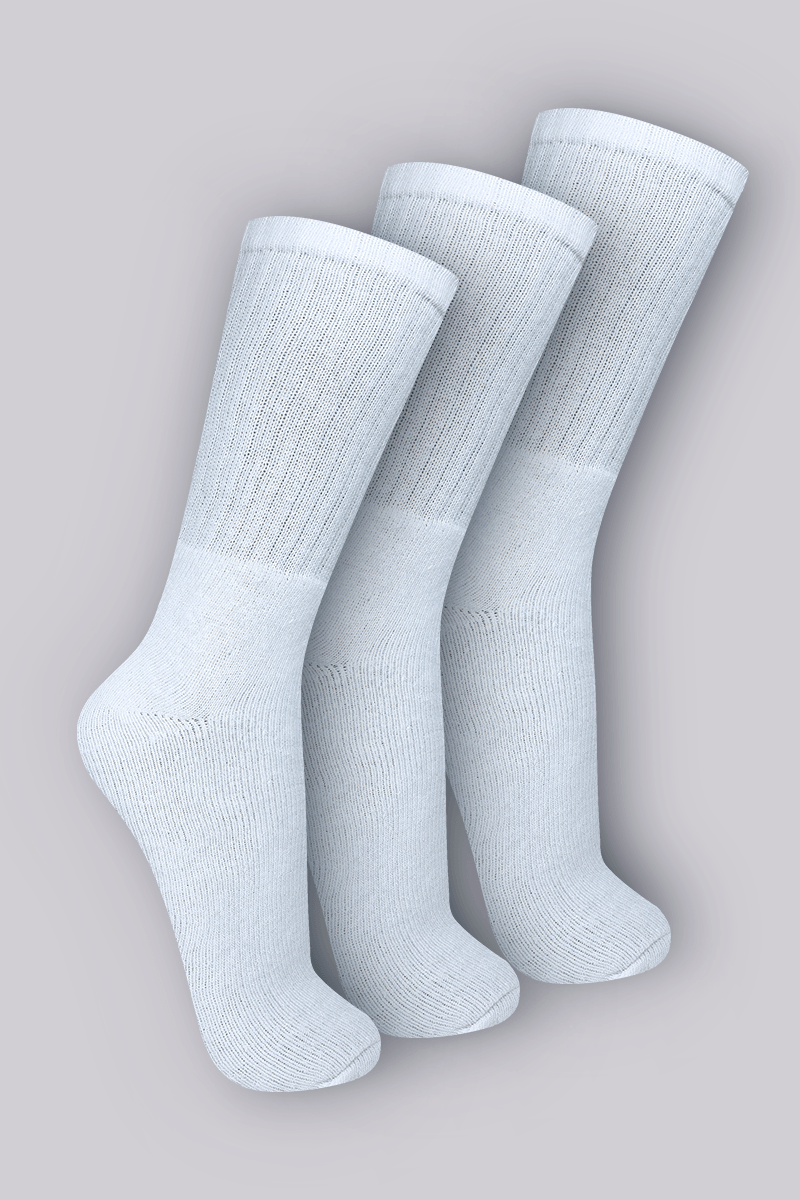 Kit 3 Pares De Meia Adulto Cano Longo Trifil