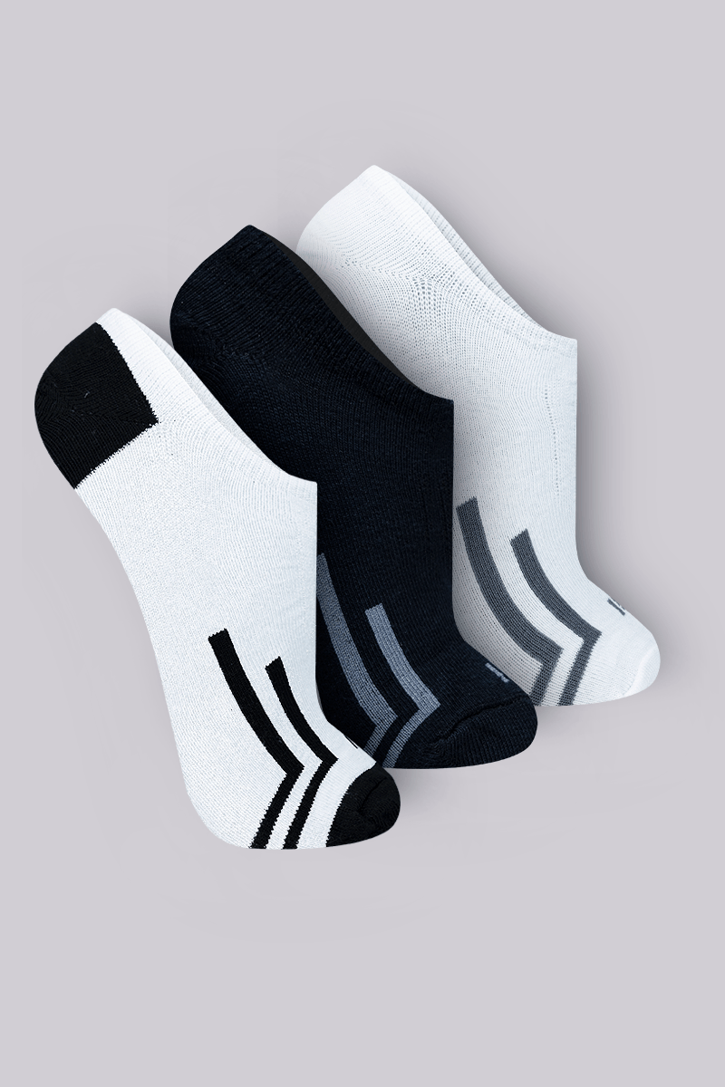 Kit Com 3 Pares de Meia Adulto Invisível Trifil