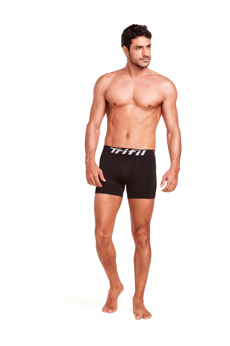 Cueca Trifil Boxer Microfibra Chevron Lateral