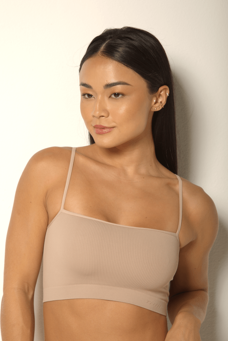 Top Cropped Alcinha Fina Microfibra
