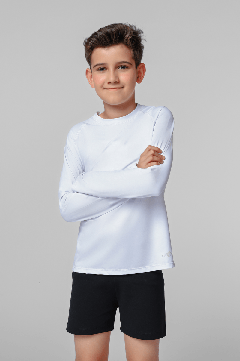 Camiseta Infantil Trifil Manga Longa Proteção UV 50+