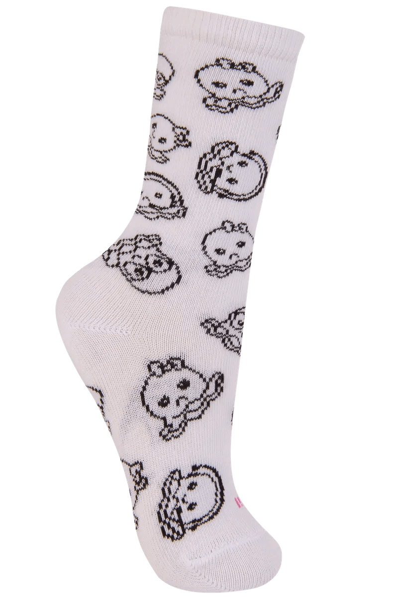 Meia Infantil Cano Curto Desenhada Trifil LD