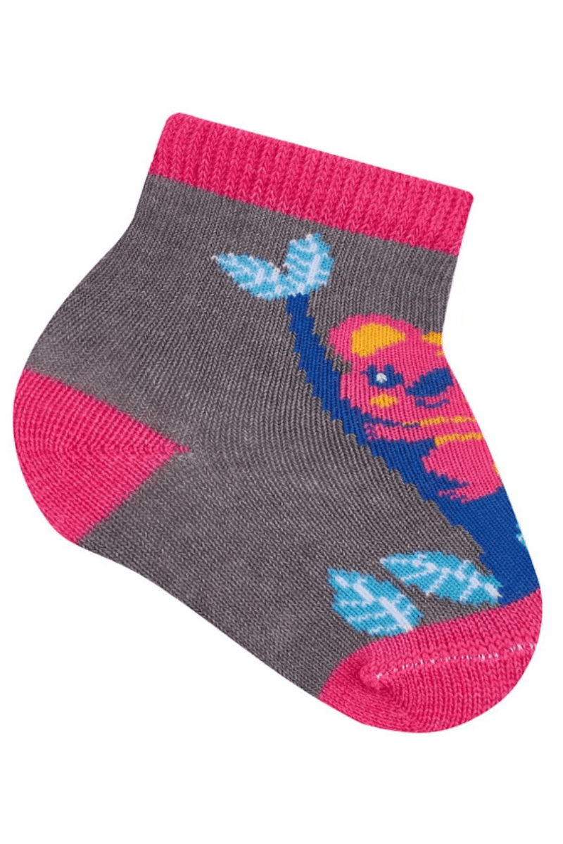 Meia Infantil Cano Curto Desenhada Trifil LD