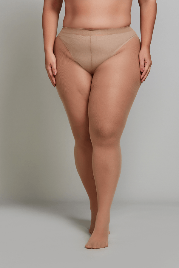 Meia Fio 15 Mais Curvas Tamanho: GG1 | Cor: Natural Claro